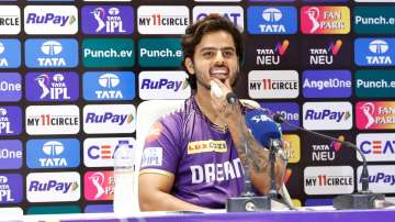 Nitish Rana was quite honest and hilarious during the pre-match interview ahead of the GT vs KKR match in IPL 2024
