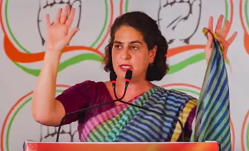 Congress leader Priyanka Gandhi Vadra