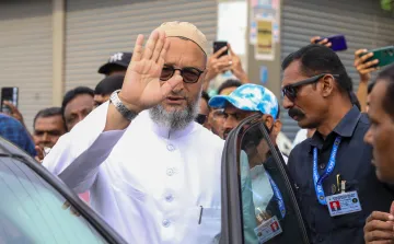 AIMIM chief Asaduddin Owaisi 