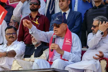 National Conference president and former Jammu and Kashmir chief minister Farooq Abdullah