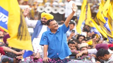 Kejriwal, Punjab CM Bhagwant Mann