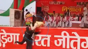 Security guard foils attempt to breach security at Ballia rally