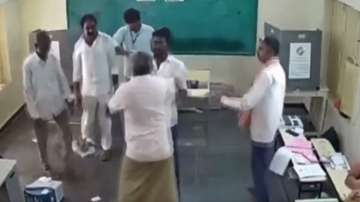 lok sabha elections, Andhra Pradesh Poll panel, EVM vandalism in Palnadu andhra pradesh, election co