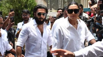 Deepika Padukone and Ranveer Singh,