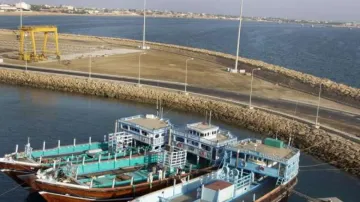 Chabahar port, India, Iran