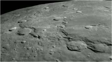 Visuals of Moon's surface shared by Vikram lander of Chandrayaan 3