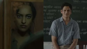 Sonakshi Sinha and Vijay Varma in Dahaad