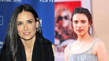 Demi Moore and Margaret Qualley 