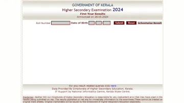 DHSE Kerala Plus One Result 2024 out