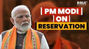 PM Modi on reservation 