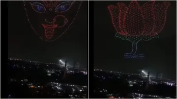 BJP organises drone show in Kolkata to showcase Bengal's heritage