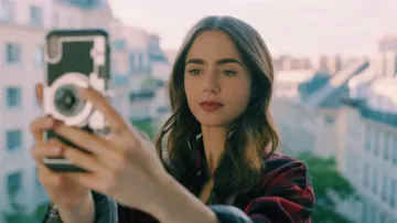 Lily Collins in Emily in Paris