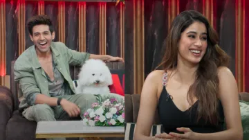 Janhvi Kapoor, Kartik Aaryan in Kapil Sharma's show