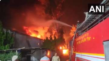 Fire erupts at factory in Sahibabad