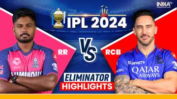 RR vs RCB, IPL 2024 Eliminator Live Score and Updates