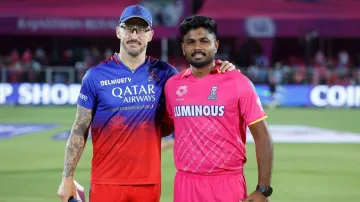 Faf du Plessis and Sanju Samson