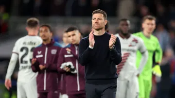 Bayer Leverkusen manager Xabi Alonso