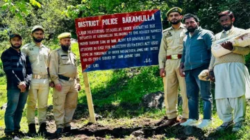 Jammu and Kashmir, Baramulla, J-K Police, terror handlers