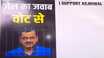 Lok Sabha elections 2024, AAP, Jail Ka Jawaab Vote Se signature campaign, Jail Ka Jawaab Vote Se CAM