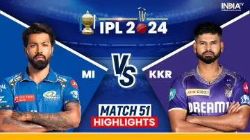 MI vs KKR IPL 2024 Highlights