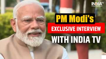 PM Modi's exclusive interview with India TV.