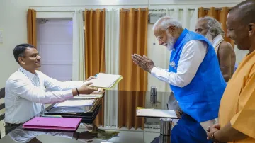 PM Modi files nomination from Varanasi Lok Sabha seat