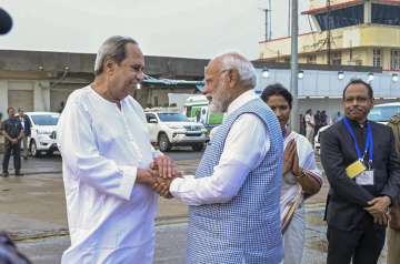 PM Modi with Odisha CM Naveen Patnaik
