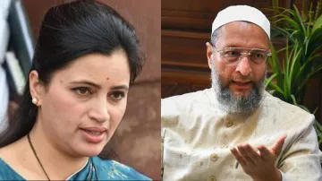 Navneet Rana and Asaduddin Owaisi