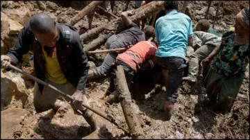 Papua New Guinea landslide