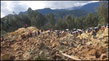 Papua New Guinea landslide