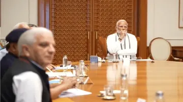 PM Modi chaired review meeting regarding cyclone Remal