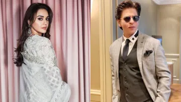 Preity Zinta and Shah Rukh Khan