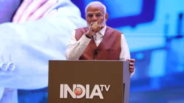 Prime Minister Narendra Modi in India TV Rajat Sharma 