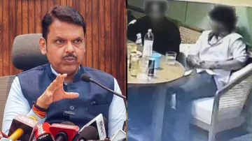 Maharashtra Deputy CM Devendra Fadnavis (left) and accused juvenile in the case (right)