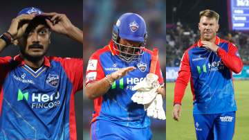 Axar Patel, Rishabh Pant and David Warner