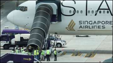 The Singapore Airlines aircraft was forced to make an emergency landing in Bangkok.
