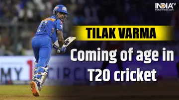 Tilak Varma in his third season in the IPL with Mumbai Indians has come of age 