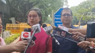 TMC's Rajya Sabha MPs Saket Gokhale and Sagarika Ghose