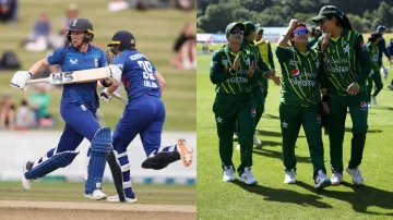 England women vs Pakistan women.