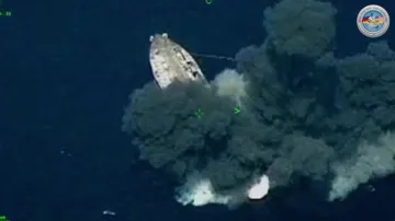 US, Philippines blow up ship as part of joint military exercises