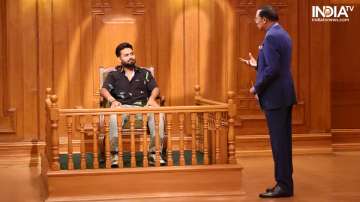 Rishabh Pant in Aap Ki Adalat.