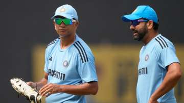 Rohit Sharma has spoken about outgoing Indian head coach Rahul Dravid ahead of the team's start of the T20 World Cup campaign
