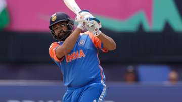Indian captain Rohit Sharma smashed 52 off 37 and achieved a few records on the way in the T20 World Cup encounter against Ireland