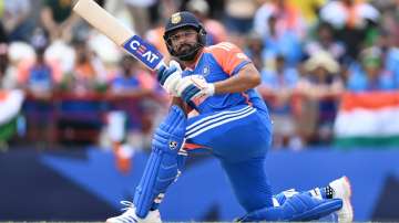 Indian captain Rohit Sharma was on a rampage in the T20 World Cup encounter against Australia in St Lucia as he smashed a 41-ball 92