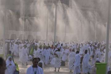 Cooling systems installed in Mecca