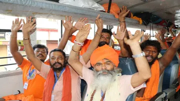 Amarnath Yatra 2024, Amarnath Yatra, Amarnath Yatra Jammu Kashmir, Amarnath Yatra first batch arrive