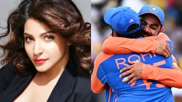 Anushka Sharma congratulates Virat Kohli 