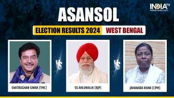 Asansol Lok Sabha Election Results 2024: Shatrughan Sinha (TMC) vs SS Ahluwalia (BJP) vs Jahanara Khan (CPM)