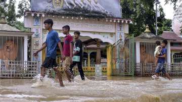Assam, flood