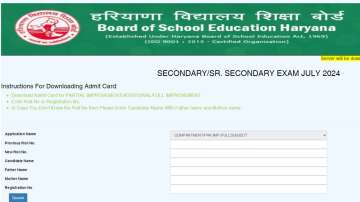 BSEH Class 10th, 12th admit card download link 